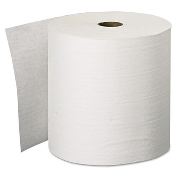 Scott® Essential Plus Hard Roll Towels, 1.5" Core, 8" X 600 Ft, White, 6 Rolls-carton freeshipping - TVN Wholesale